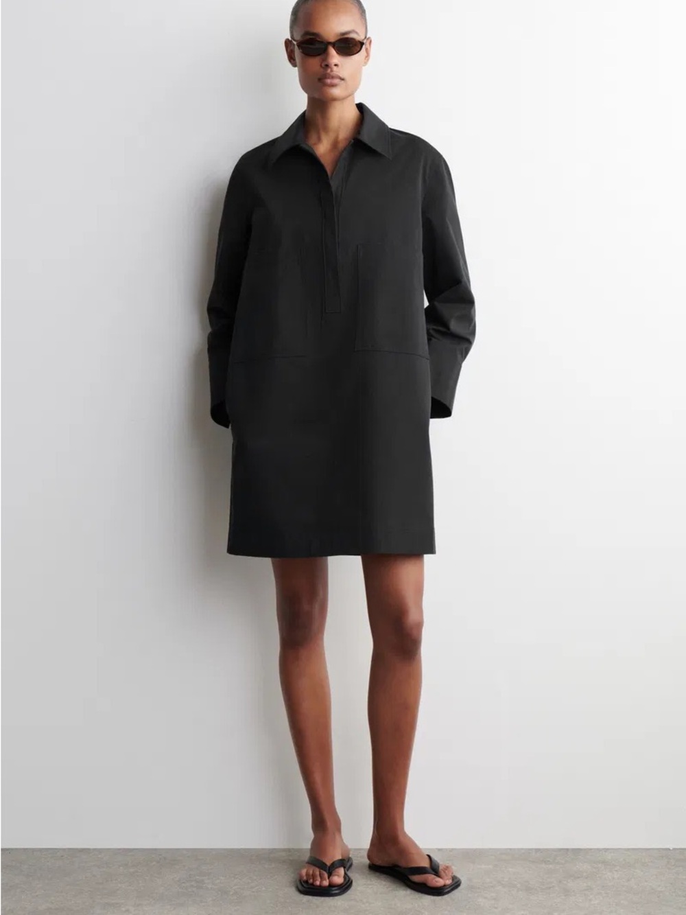 COS Utility Mini Shirt Dress